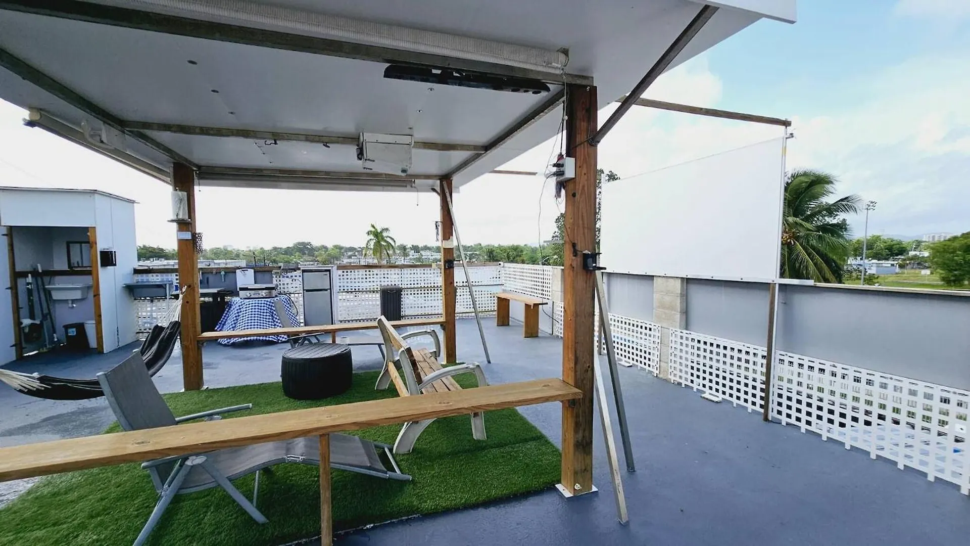 アパート サンジョアンTerrace With Jacuzzi Modern 2アパートメント